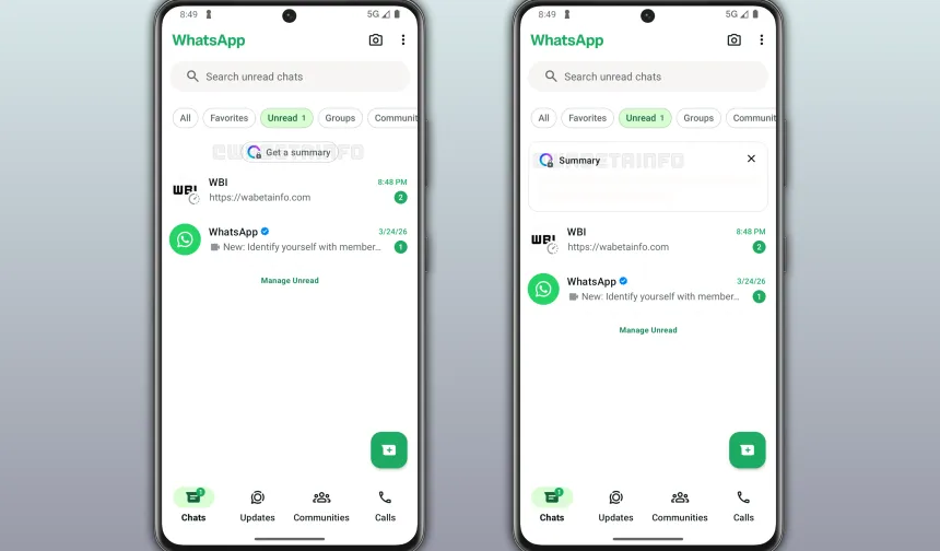 WhatsApp’a AI Dokunuşu: Uzun Mesajlar Otomatik Özetlenecek